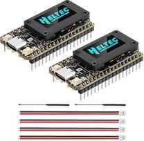 ESP32 LoRa V4 kūrimo plokštė su ESP32-S3 SX1262 LoRa moduliu 0,96 colio OLED ekranas WiFi Bluetooth 2MB PSRAM 16MB Flash Palaiko GPS ir saulės LoRa anteną AR Duino Meshtastic LoRaWAN IOT Pack