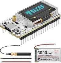 ESP32 LoRa V3 kūrimo plokštė su 3000 mAh akumuliatoriumi ir 868 MHz LoRa antena Integruotas WiFi Bluetooth SX1262, skirta "Meshtastic IoT Arduino Intelligent Scene