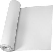 EVA putų ritinėlis Putų lenta Helovino Cosplay Cosplay kostiumo šarvų DIY projektams (balta, 5 mm storio, 23,6 x 197,6 colio)