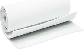EVA-Schaumstoffplatten zum Basteln, 50 x 100 cm, geräuschabsorbierender DIY-Schaum, für Cosplay, Schulprojekte und kreative Kunst (weiß, T10 mm)