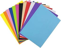 EVA-Schaumstoffplatten, 12 Stück - 39,9 x 59,9 cm, 2 mm dick, verschiedene Farben for Kunst und Handwerk, perfekt for Kinder