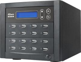 EZ DUPE 1-15 USB "Pantera" kopijavimo įrenginys - "Flash" laikmenų klonavimo ir trinimo įrenginys