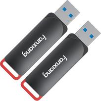fanxiang USB atmintinė USB A 256GB, 2 vnt., iki 200MB/s, USB 3.2, skirta išmaniajam televizoriui, staliniam kompiuteriui, nešiojamiesiems kompiuteriams, automobilio garso aparatūrai, spausdintuvui, kopijavimo aparatui ir išmaniajam garsiakalbiui (F309 2