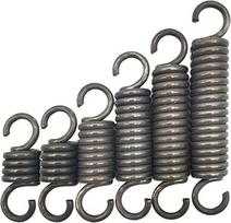 Federstahl-Einzelhakenfeder, Zugfeder, Drahtdurchmesser 3,0 mm, Außendurchmesser 16/20/25 mm, Länge 50/100/110/120/130/150/160/180/200/280 mm(90mm(2vnt),16MM_3.0MM)