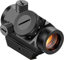 Feyachi RDS-25 Red Dot Visor 4 MOA Red Dot Rifle Rifle Scope Airsoft Visor su 1 colio laikikliu medžioklei, airsoftui ir arbaletui