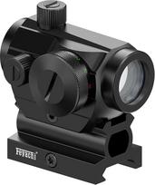 Feyachi Red Dot Visier 4MOA Rot und Grün Zielfernrohr Airsoft Visier leuchtpunktvisier Rotpunktvisier für 20mm/22mm Picatinny/Weaver-Schienen