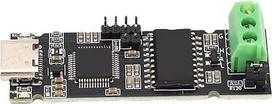 FILFEEL USB-zu-CAN-Modulkonverteradapter mit 2,5-kV-Isolierung und STM32F072-Prozessor - CANable .0 CAN-Bus-Analysator für Industrielles Debugging, Automotive-ECU-Tests und Eingebettete Entwicklung