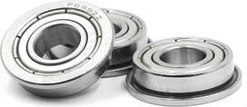 Flanšinis guolis su flanšiniu guoliu F693ZZ F693-2Z 3 x 8 x 4, F678ZZ F678-2Z 8 x 12 x 3,5, F627-ZZ F627-2Z 7 x 22 x 7, MF63ZZ 3 x 6 x 2,5 (F678ZZ)
