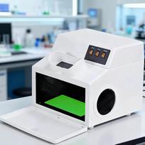 Fluorescencinis matuoklis, ultravioletinių spindulių analizatorius, tamsios dėžutės UV analizatorius su apšvietimo įtaisu ir fotoanalizatoriumi, dvigubas cheminių ir tekstilės medžiagų analizatorius