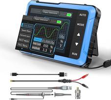 FNRSI Verbessertes 2-in-1 DSO-510 Oszilloskop mit 10-facher Sonde: Skaitmeninis tragiškas Oszilloskop/DDS signalų generatorius, Automobilis, 7,1 cm TFT, 10 MHz Bandbreite, 48 MS/s Abtastrate, automatinis