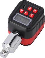 Fockety Digitaler Drehmomentschlüssel-Adapter, LCD-Display-Drehmomentadapter mit 6 Voreingestellten Modi, LED-Warnung für Kfz-Fahrrad-Motorrad-Reparaturen und Vielseitige (1,5-30 Nm)