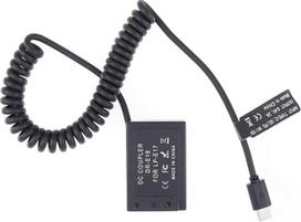 FOTGA USB-C tipo C jungties su LP-E17 spyruokliniu kabeliu DR-E18 visiškai dekoduojantis kabelis, skirtas "Canon EOS RP 77D 200D Mark II" 750D 760D 800D 850D; "Rebel T6i T6s T7i T8i" fotoaparatui