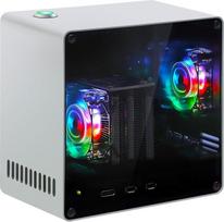FREENOVE Mini korpusas Raspberry Pi 5 (neįtrauktas), du M.2 NVMe SSD lizdai, PWM ARGB ventiliatorių šviesos sinchronizavimas, CPU bokšto aušintuvas, maitinimo mygtukas su indikatoriumi, sąrankos programinė įranga