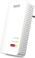 FRITZ! Powerline 1240 AX Single Adapter (Gigabit Powerline su Wi-Fi 6, Wi-Fi prieigos taškas, idealiai tinka medijos transliacijoms, HD vaizdo įrašams, internetinei televizijai, 1200Mbps, vokiška versija)
