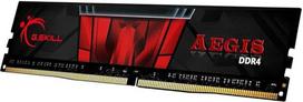 G.SKILL F4-3200C16S-8GIS "Aegis DDR4" 8GB PC 3200 CL16 (1x8GB), juoda