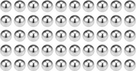 G100 tikslieji rutuliukai, pagaminti iš 304 nerūdijančio plieno, 2,5 mm (50 vnt.)