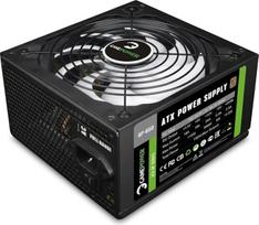 GAMEPOWER GP-650 ATX maitinimo šaltinis, 650 W, "80 Plus Bronze" sertifikatas, itin tylus 140 mm ventiliatorius, aktyvusis PFC efektyvumas, iki 85 % efektyvumas, žaidimų kompiuterių maitinimo šaltinis
