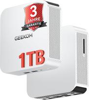 GEEKOM Mini kompiuteris A5 Pro 2026 Edition su AMD Ryzen 5 7530U, 1 TB SSD 16GB RAM (tinka 95 % naudotojų), mini stalinis kompiuteris, iš anksto įdiegta "Windows 11 Pro", 2 x USB 4/8K Quad Display/SD kortelė biurui / namams