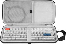 GEEKRIA plonas klaviatūros dėklas, suderinamas su "Logitech MX Mechanical Mini", "MelGeek O2", "Flow Lite 84" / "LOFREE Flow84", "IQUNIX MQ80", 84 klavišų kietuoju dėklu (tamsiai pilkas)