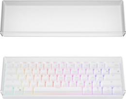 GEEKRIA Premium akrilo klaviatūros dulkių dangtelis, skirtas 60 % kompaktiškajai 61 klavišo klaviatūrai, suderinamas su RK Royal Kludge RK61, Razer Huntsman Mini 60 % žaidimų klaviatūra