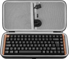 Geekria 75% 84 klavišų klaviatūros dėklas, kietas kelioninis dėklas, suderinamas su "Keychron K2", "Logitech POP Keys" mechanine klaviatūra, EPOMAKER x Aula F75, ROG Azoth Extreme 75, Womier S K80