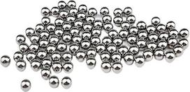 Generisch rutulinių guolių rutuliukai, tikslūs rutuliukai, 304 nerūdijančio plieno rutuliukai, guolių rutuliukai, skersmuo 1,5 mm (5000 vnt.)