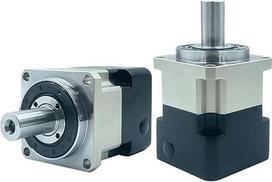 Getriebegetriebe 1 Stück für Nema 17 23 Schrittmotor, Drehzahlminderer für Flansch Servo 40-180 mm (PLG180 35mm Input,Speed Ratio 100 to 1)