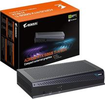 GIGABYTE "Aorus RTX 5060 Ti AI Box" vaizdo plokštė - 16GB GDDR7, 128 bitų, PCI-E 5.0, 2572 MHz branduolio taktinis dažnis, 3 x DP 2.1, 1 x HDMI 2.1, GV-N506TIXEB-16GD