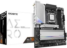 GIGABYTE B650 AERO G pagrindinė plokštė - palaiko "AMD Ryzen 9000" serijos procesorius, iki 8000 MHz DDR5 (OC), 1xPCIe 5.0 + 2xPCIe 4.0 M.2, 2.5GbE LAN, "WiFi 6E", USB 3.2 Gen 2