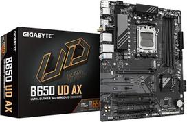 GIGABYTE B650 UD AX pagrindinė plokštė - palaiko "AMD Ryzen 9000" serijos procesorius, 6+2+2 fazių VRM, iki 7600 MHz DDR5 (OC), 1x PCIe 5.0 + 2x PCIe 4.0 M.2, GbE LAN, "Wi-Fi 6", USB 3.2 Gen 2