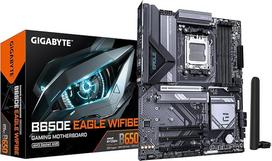 GIGABYTE B650E Eagle WIFI6E Pagrindinė plokštė - AMD Ryzen 9000 serijos procesoriai, 8+2+2 fazių VRM, iki 8200 MHz DDR5 (O.C.), 1xPCIe 5.0 + 2xPCIe 4.0 M.2, 2.5GbE LAN, WiFi 6E, USB 3.2 Gen 2