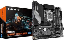 GIGABYTE B760M Gaming X DDR4 GEN5 pagrindinė plokštė - palaiko 14 kartos "Intel Core" procesorius, 8+1+1 fazių VRM, iki 3200 MHz DDR4, 2x PCIe 4.0 M.2, 2.5GbE LAN, USB 3.2 Gen 1