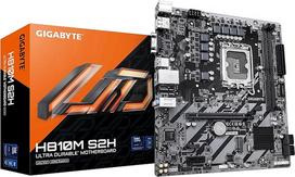 GIGABYTE H810M S2H pagrindinė plokštė - "Intel Core Ultra" (2 serijos) procesoriai, 4+1+2 fazių VRM, iki 6400 MHz DDR5, 1xPCIe 4.0 M.2, 1GbE LAN, USB 3.2 Gen 1