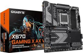 GIGABYTE X670 Gaming X AX V2 pagrindinė plokštė - palaiko AMD Ryzen 7000 procesorius, 14+2+2 fazių VRM, iki 8000 MHz DDR5 (OC), 1xPCIe 5.0 + 3xPCIe 4.0 M.2, "Wi-Fi 6E", 2.5GbE LAN, USB 3.2 Gen 2x2