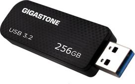 GIGASTONE 256GB atmintinė, Z30 USB 3.2 Gen 1, 100MB/s itin greita, raktų pakabukas su ąsele, "Push-Pull", duomenų saugykla, atsarginė kopija, skirta kompiuteriui, kompiuteriui, televizoriui ir automobiliui, suderinama su USB 2.0/3.0/3.1