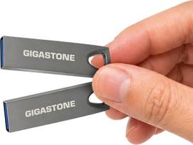 GIGASTONE 32GB plonas atmintukas (2 vnt.) Z70 USB 3.2 Gen 1, itin greitas, 100MB/s, nikelio metalo dizainas, duomenų saugykla, atsarginė kopija, skirta kompiuteriui, kompiuteriui, televizoriui ir automobiliui, suderinama su USB 2.0/3.0/3.1