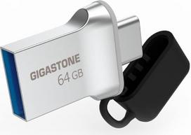 GIGASTONE 64GB "Nano Luxury" dvigubas diskas, Z50 USB 3.2 Gen 1, "2-in-1" A tipo ir C tipo, 100MB/s itin greitas, metalinis dizainas, "Plug & Play" išmaniesiems telefonams/PC/Mac/TV/automobiliams, suderinamas su USB 2.0/3.0/3.1