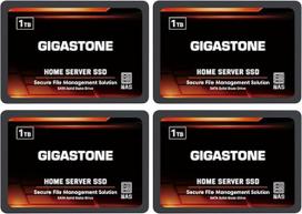 Gigastone Home NAS SSD 1TB (4 vnt.) 24/7 Durable TLC High Durability Personal Server Cloud Data Storage RAID 3D NAND 2,5 colių SATA III vidiniai kietieji diskai