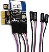 Giyofom A3 Tuya WiFi PC maitinimo jungiklis Stalinis kompiuteris Nuotolinio paleidimo kortelė Juoda
