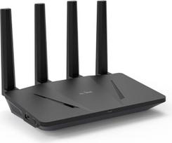 GL.iNet GL-AX1800(Flint) WiFi 6 - Dviejų juostų gigabitinis belaidis interneto maršrutizatorius | 5 x 1G Ethernet prievadai | Iki 120 įrenginių | Nuostabi "OpenVpn" ir "Wireguard" sparta | WPA3 saugumas | MU-MIMO | 802.11ax