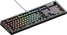 Glorious Gaming GMMK 3 Barebones: Gaming-Tastaturset mit Knopf, 100 % mechanische Tastatur, modulares Dichtungssystem, Hot-Swap MX-5-Pin, Schalldämmung, Aluminium-Schalterplatte, ISO / EU - Schwarz