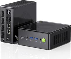 GMKtec AMD Ryzen 7 Gaming Mini PC 8845HS (8K/16T, iki 5.1GHz) K8 Plus 32GB DDR5 RAM 512GB SSD, mini kompiuteris Oculink/Dual NIC 2.5G/WiFi 6/BT5.2/HDMI 2.1/USB4/USB3.2x2 + USB2.0x2