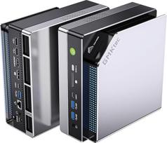 GMKtec EVO-X2 AI Mini PC AMD Ryzen AI Max+ 395 (iki 5,1 GHz) mini žaidimų kompiuteris, 64GB LPDDR5X 8000 MHz (8GB x 8), 1 TB PCIe 4.0 SSD, 8K ekranas keturiems ekranams, "WiFi 7" ir USB4, SD kortelių skaitytuvas 4.0