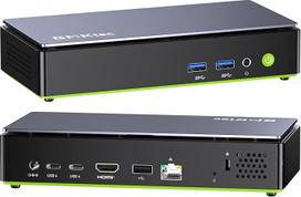 GMKtec K13 mini kompiuteris "Intel Ultra 7" 256V su 5G LAN|PD maitinimo šaltiniu (8K/8T iki 4,8 GHz) K13 mikrokompiuteris su 16GB DDR5 8533 512GB PCIe 4.0 SSD, mini žaidimų kompiuteris su vaizdo plokšte "Intel Arc 140V" | USB 4.0 x 2