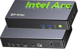 GMKtec K13 mini kompiuteris su "Intel AI Ultra 7 256V" (iki 4,8 GHz), 16GB DDR5 mikrokompiuteris, 512GB PCIe 4.0 SSD, žaidimų mini kompiuteris, 2× M.2 išplėtimo lizdai, HDMI, USB4 8K ekranui