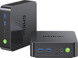 GMKtec K17 Mini PC Ultra 5 226V su 16GB LPDDR5X 8533, 512GB PCIe 4.0 SSD, 97 TOPS AI, mini kompiuteris "Lunar Lake" su "Intel Arc 130V"/USB 4/WiFi 6E/2.5G LAN/Triple Display dirbtinio intelekto darbo eigoms