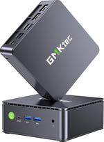 GMKtec mini kompiuteris AMD Ryzen Embedded R2514, 3 metų palaikymas, 4C/8T iki 3,7 GHz (Beats 3500/N95/N150) 16G DDR4 256G PCIe 3.0 SSD, dvigubas 2,5G LAN/WiFi 6E/Triple 4K ekranas, skirtas biurui/NAS/Soft Router G11