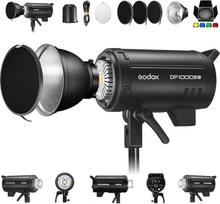 GODOX DP1000IIIV profesionali studijinė blykstė "Bowens" laikiklio blykstės rinkinys 1000Ws GN140 5800±200K 100-240V 61 2.4G X-System, "Godox Light App" palaikymas (DP1000III-V)