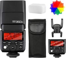 Godox TT350O Speedlite fotoaparato blykstė Olympus 2.4G Wireless X System 1/8000s TTL HSS Mini 2500mAh ličio baterija 0.1~2.2s atsinaujinimo laikas Gehörena E-M10ll E-M5lI E-M1 E-PL8 E-PL7