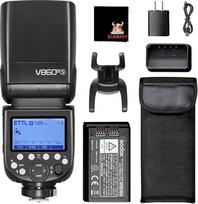 Godox V860III-S fotoaparato blykstės Speedlite komplektas 1/8000s HSS 2W LED reguliuojamoji šviesa 2600mAh baterija 1,5s ciklo laikas GN60 blykstė Sony a7RII a7R a58 a99 ILCE6000L a7RIII a7R3 a9 a77II a77 a35 00 DSDSC-RX10
